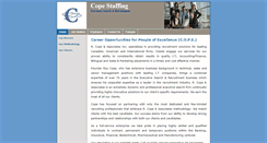 Desktop Screenshot of copestaffing.com